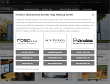 Tablet Screenshot of nbsp.de